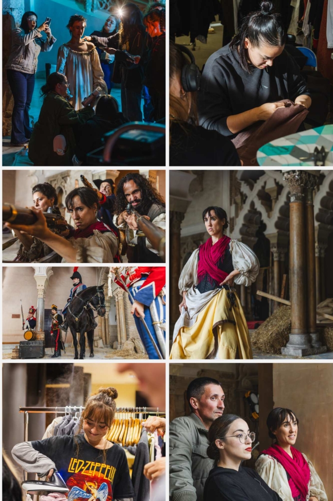 IMÁGEN DEL RODAJE DE ''EN TRÁMITE''